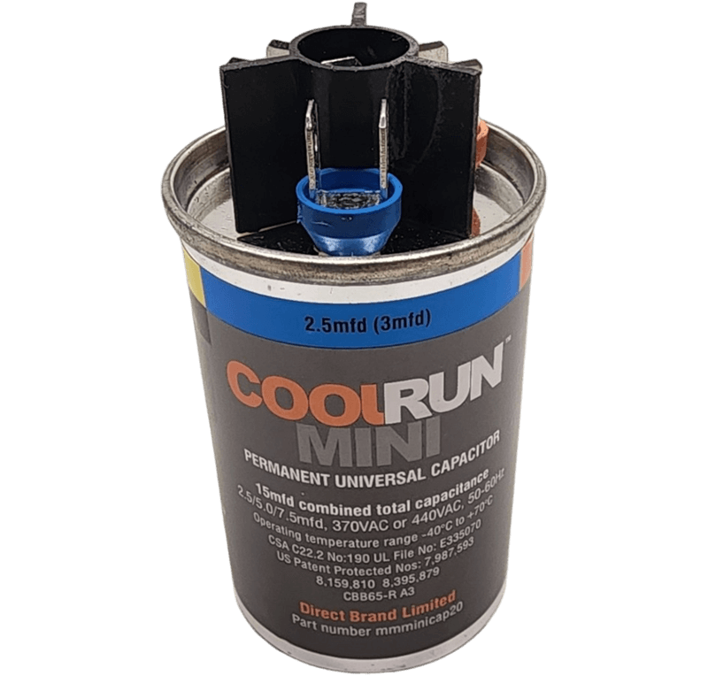 A can of paint with the words " coolrun mini ".